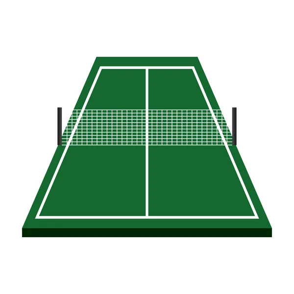 Ping pong table icon — Stock Vector