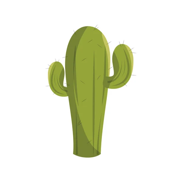 Icono aislado de cactus mexicano — Archivo Imágenes Vectoriales