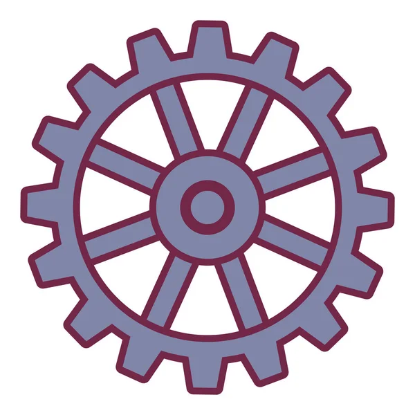 izole simge ayarlama dişli