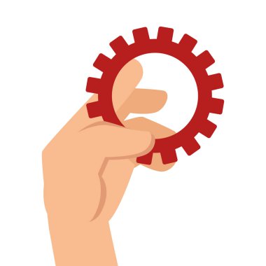 izole simge ayarlama dişli