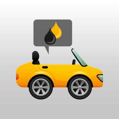 spor araba damla petrol benzin