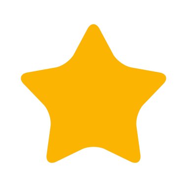 yıldız dekorasyon siluet simge