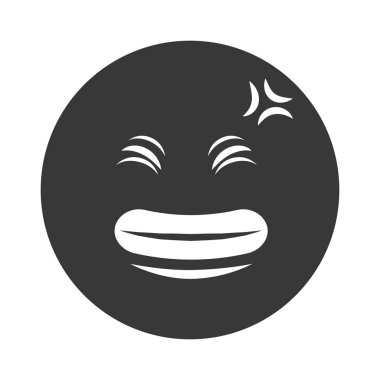 yüz daire surat kawaii stili