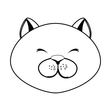 şirin kedi maskot simgesi