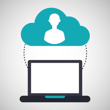 bulut bilgi işlem karakter sosyal medya sanal simge