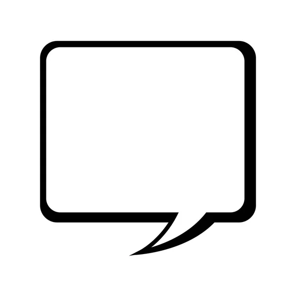 Bulle vocale message pop art icône isolée — Image vectorielle