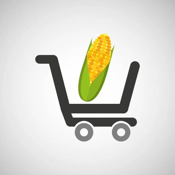 Comprar cob icono de diseño — Vector de stock