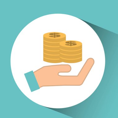 el kavramı kaydetmek para madeni para Doları