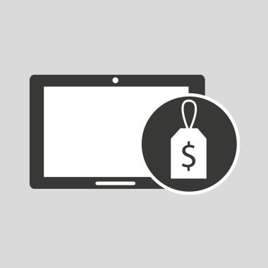 kavram para tablet dijital grafik