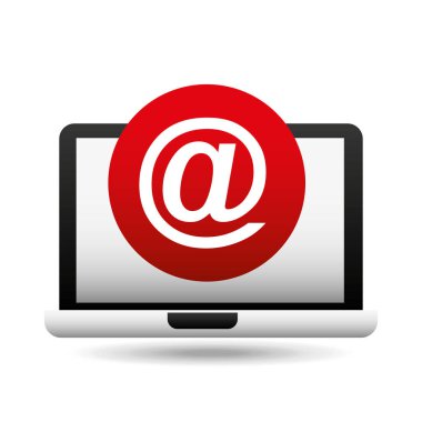 dizüstü posta ağ simgesini