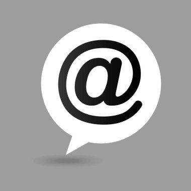 posta sosyal medya harita işaretçi simgesi