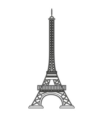 Eyfel Kulesi Paris 'in simgesidir