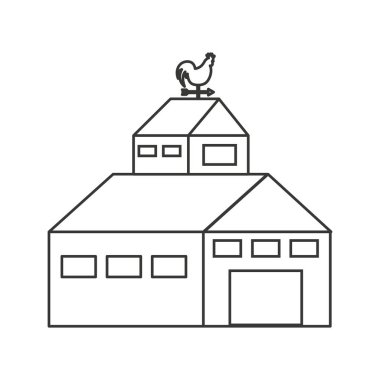 kararlı farm izole simgesi