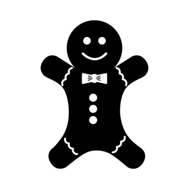 Noel zencefil ekmek dekoratif simgesi