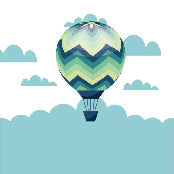 Conception de ballon à air — Image vectorielle