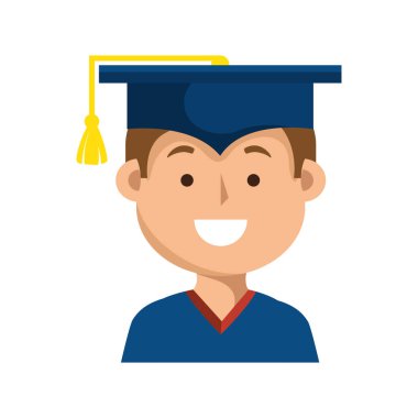 Öğrenci mezuniyet Tekdüzen simgesi