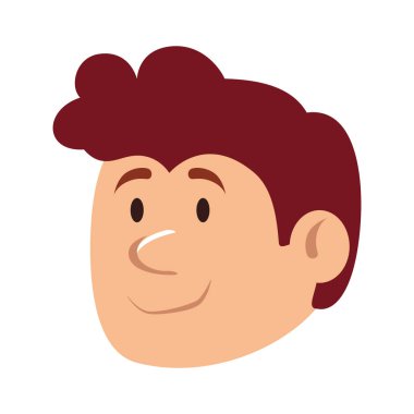 adam karakter izole simgesi