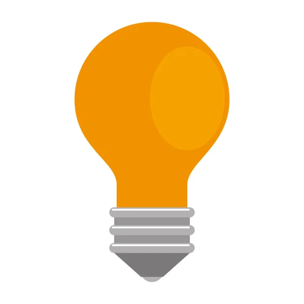 Lamp licht onderwijs pictogram — Stockvector