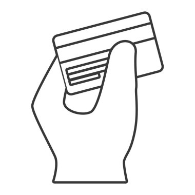 kredi kartı izole simgesi