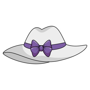 sevimli şapka kadın simgesi