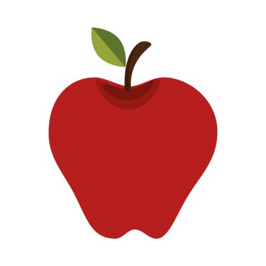 taze meyve izole simgesi