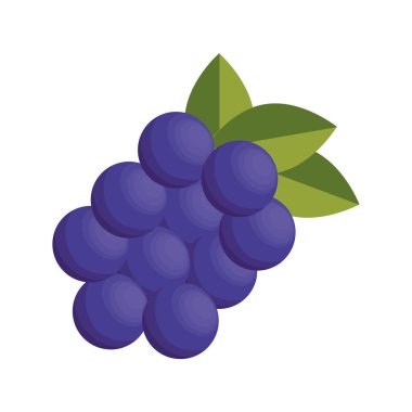 taze meyve izole simgesi