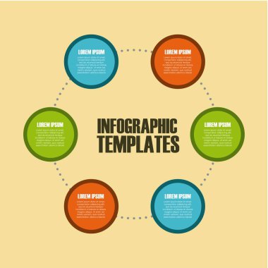 Infographic sunu şablonu