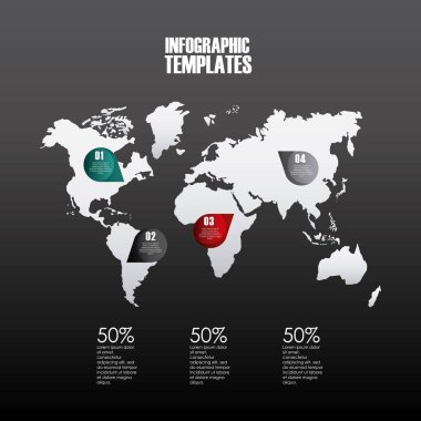 Infographic sunu şablonu