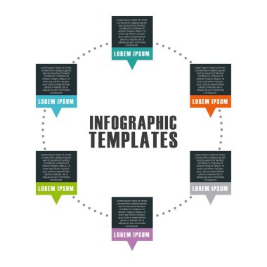 Infographic sunu şablonu