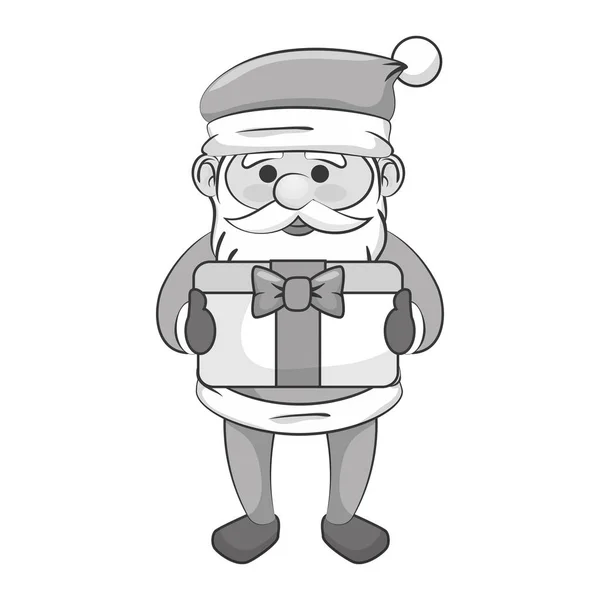 Симпатичный персонаж Санта Клауса — стоковый вектор