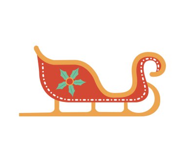 neşeli Noel kartı taşıma ile santa