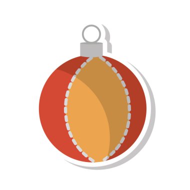 Noel top dekoratif simgesi