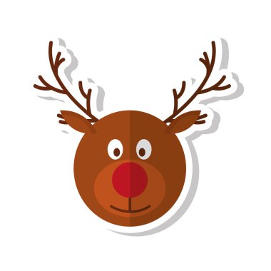 mutlu neşeli Noel karakter