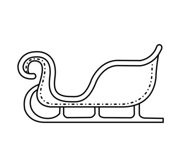 neşeli Noel kartı taşıma ile santa