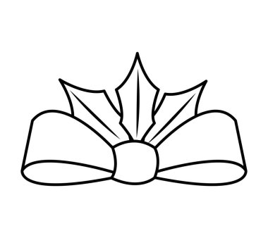 neşeli Noel kartı ile dekoratif öğe