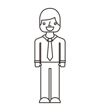 işadamı avatar satırı simgesi