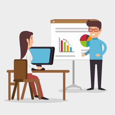 ofis çalışması karşılamak konferans masası