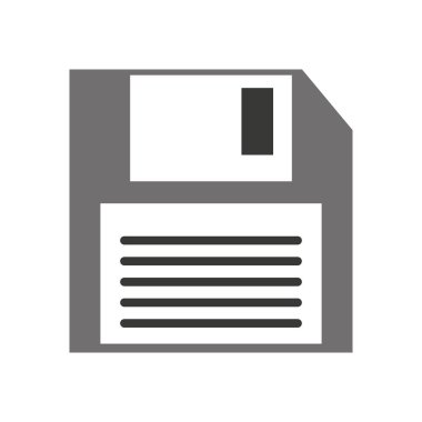 disket izole simgesi