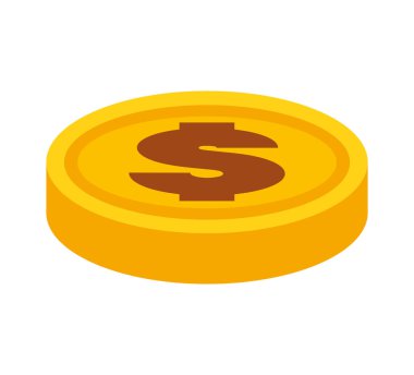 sikke para izole simgesi