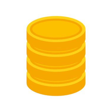 sikke para izole simgesi