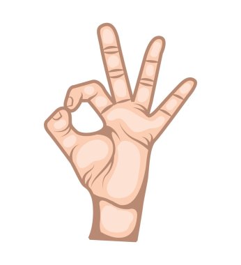 el insan sembolü izole simgesi