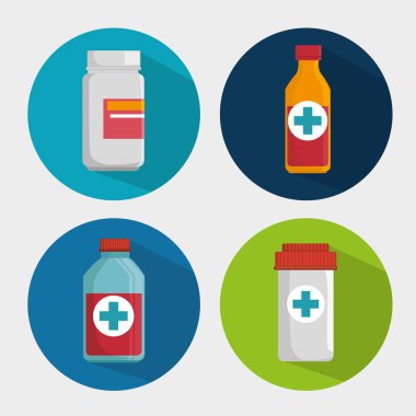 Tıp şişe uyuşturucu hap