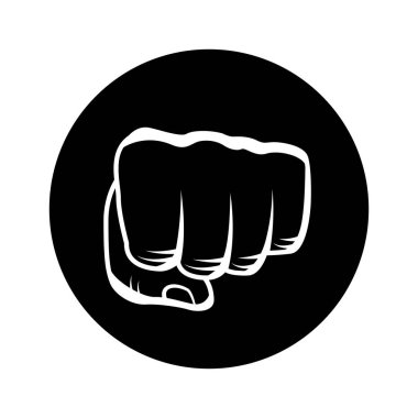 el insan sembolü izole simgesi