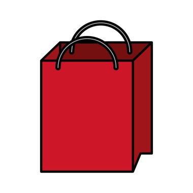 alışveriş çantası izole simgesi