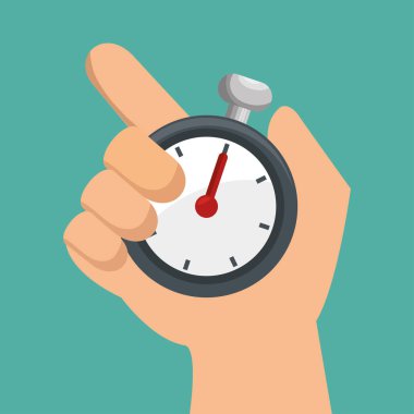Chronometre spor tasarım el tutar