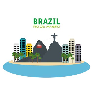 brazil rio de janeiro touristics places design