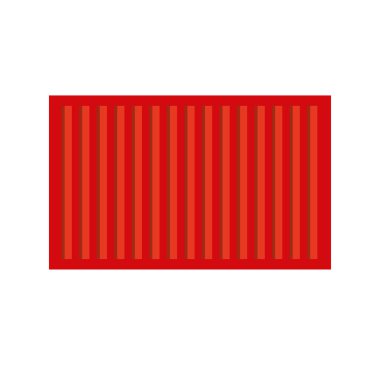 Teslimat konteyner izole simgesi