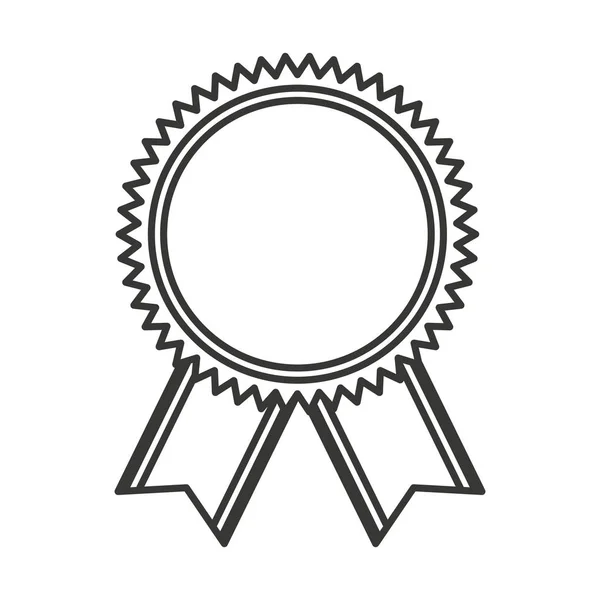 Premio ganador de medalla precio — Vector de stock