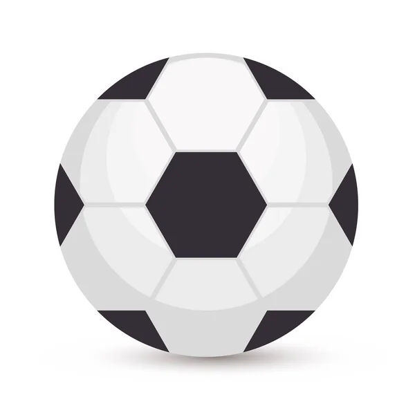 Football emblème sportif brésilien — Image vectorielle