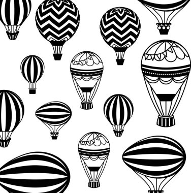 Balon hava sıcak seyahat